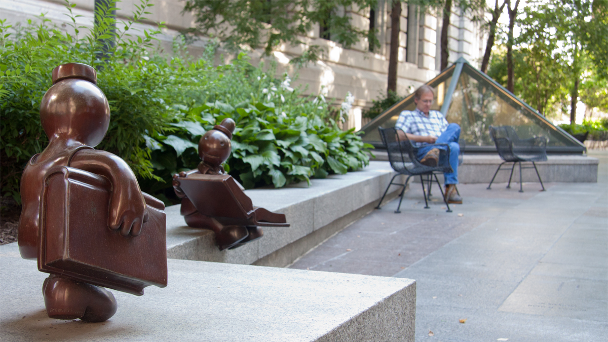 Cleveland Public Library Eastman Reading Garden