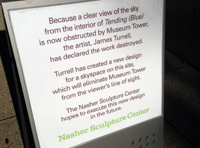 Turrell Sign