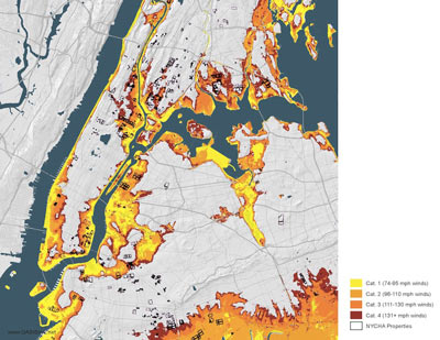 New York City Flood Map
