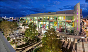 1111 Lincoln Road at night