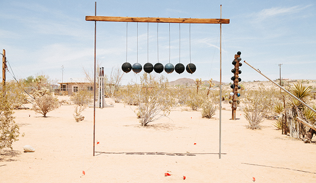 Photo of Noah Purifoy Sculpture