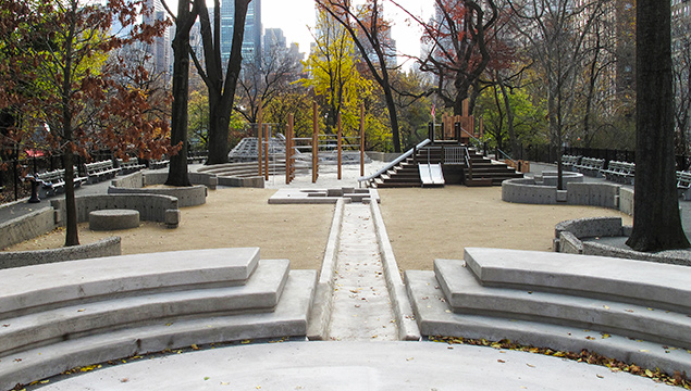 Restored Adventure Playground in Central Park