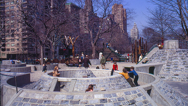 Adventure Playground. Photo courtesy of the Central Park Conservancy