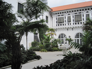 Flagler House Courtyard