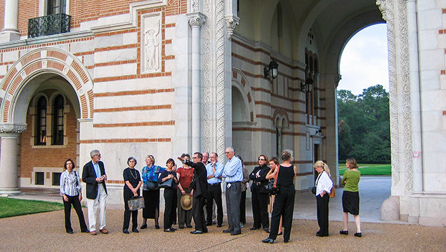 Platt at the Houston board excursion in Nov 2005. Photo by Charles A. Birnbaum