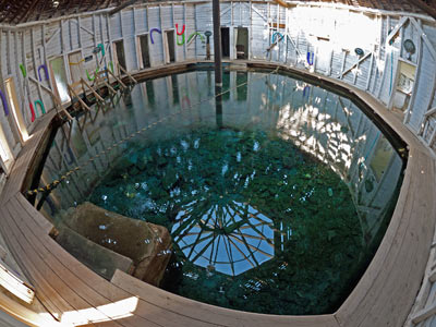 Interior of Men's Bath House