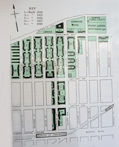 Sunnyside Gardens Plan