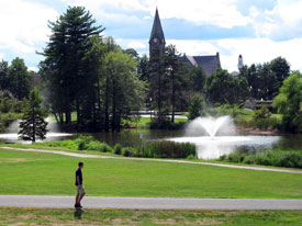 University of Massachusetts Campus Pond
