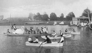 Buttonwood Pond Swan Boats