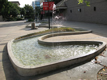 Fulton Mall Fountain