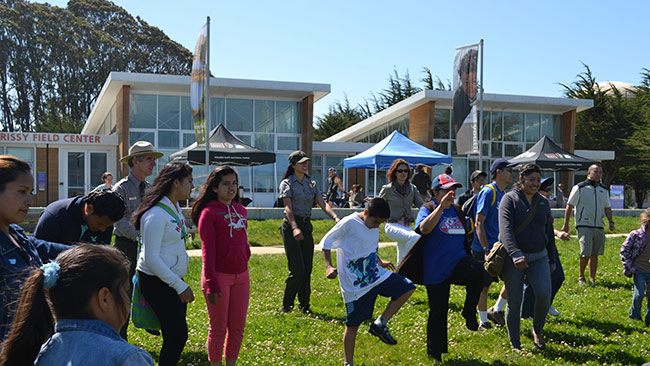 kids at crissy field center