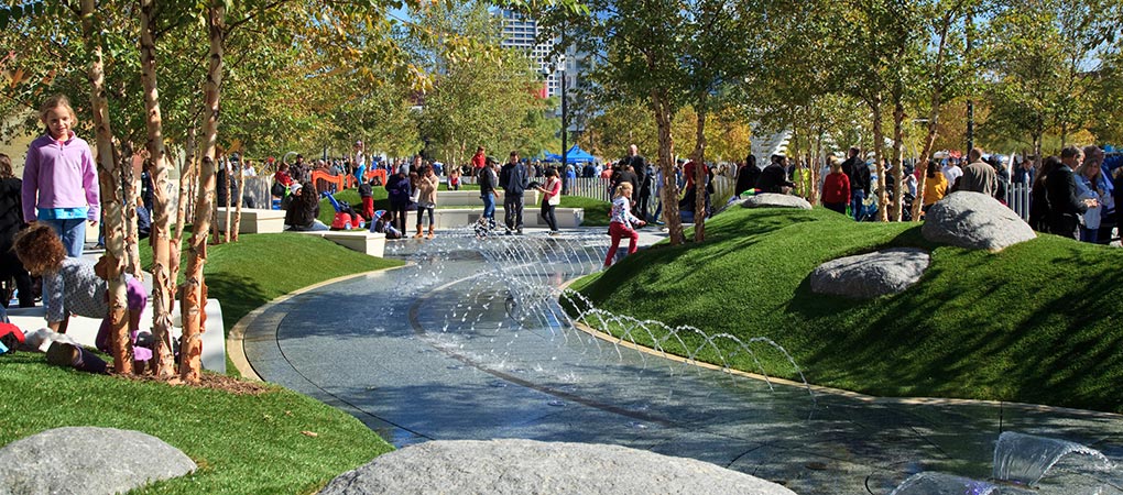 Klyde Warren Park, Dallas, TX