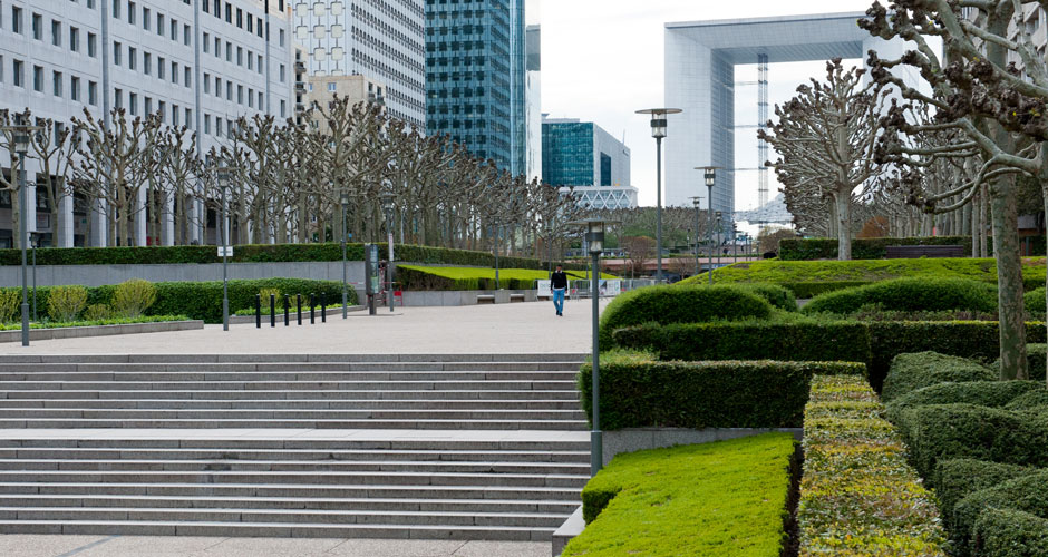 L'Esplanade du Général de Gaulle (Dalle Centrale)