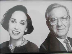 Carole and Alex Rosenberg, photograph by Michael Halsband.