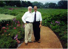 Jim and Kris on Evening Island in September 2004