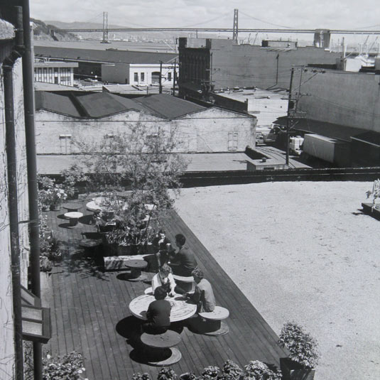 Dance Deck at Halprin's Office