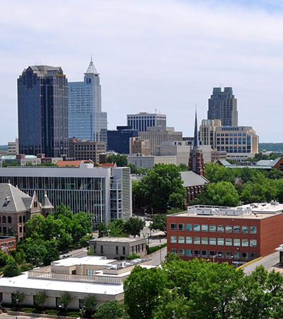 Skyline of Downtown Raleigh