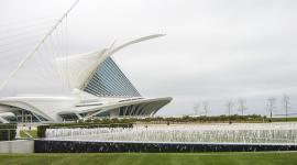 Milwaukee Art Museum, Cudahy Gardens, Milwaukee, WI