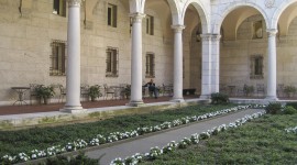 Boston Public Library Courtyard