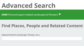 Advanced Search for Landscapes and Pioneers