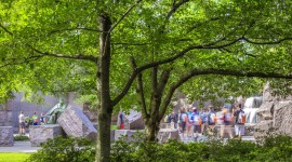 Franklin Delano Roosevelt Memorial, Washington, DC, 2016. 