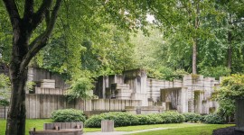 Freeway Park, Seattle, WA, 2016. 