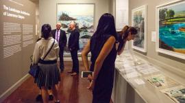 The opening of The Landscape Architecture of Lawrence Halprin at the National Building Museum