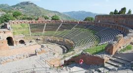 Greek Theatre of Taormina, Sicily, IT