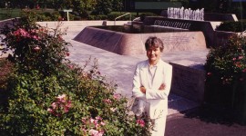 Carol Johnson at John F. Kennedy Park, Cambridge, MA