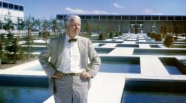 Dan Kiley at the US Air Force Academy - Photo courtesy Aaron Kiley