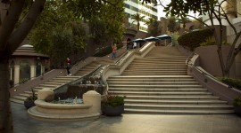 Bunker Hill Steps, Los Angeles, CA, 2016.