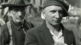 Miners turning in ammunition after the Battle of Blair Mountain