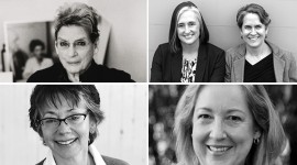Phyllis Lambert, Nancy Prince, Frances Beatty, and Crowley Cottrell