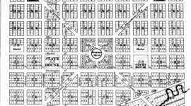 Ralston's 1821 plan for the City of Indianapolis