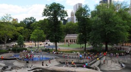 The Heckscher Playground in Central Park, New York City