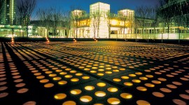 Saitama-Shintoshin Station "Sky Forest" Plaza, Saitama-Ken, Japan