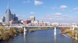 John Seigenthaler Pedestrian Bridge, Nashville, TN