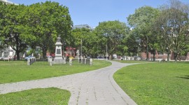 Victoria Memorial Square, Toronto, ON, Canada