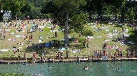 Barton Springs Pool, Austin, TX