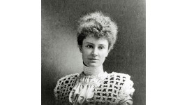 Black and white portrait of Alice Delafield Clarkson Livingston