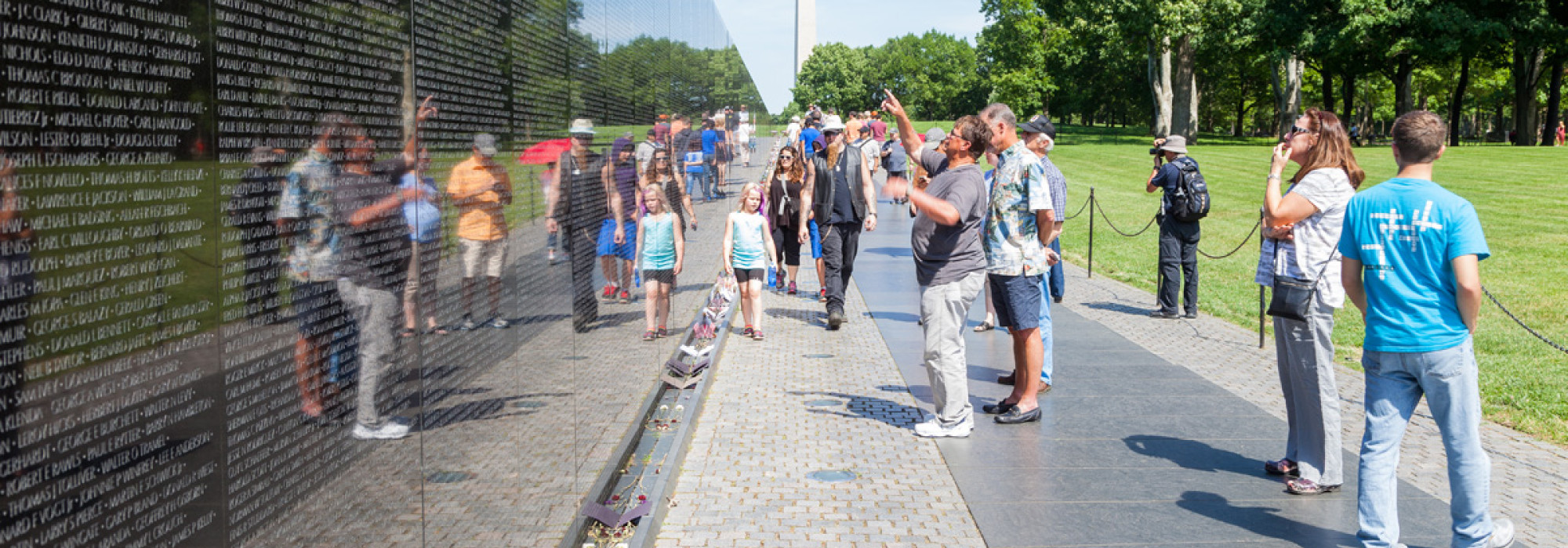 Vietnam Veterans Memorial designed by Maya Lin, Washington, D.C.