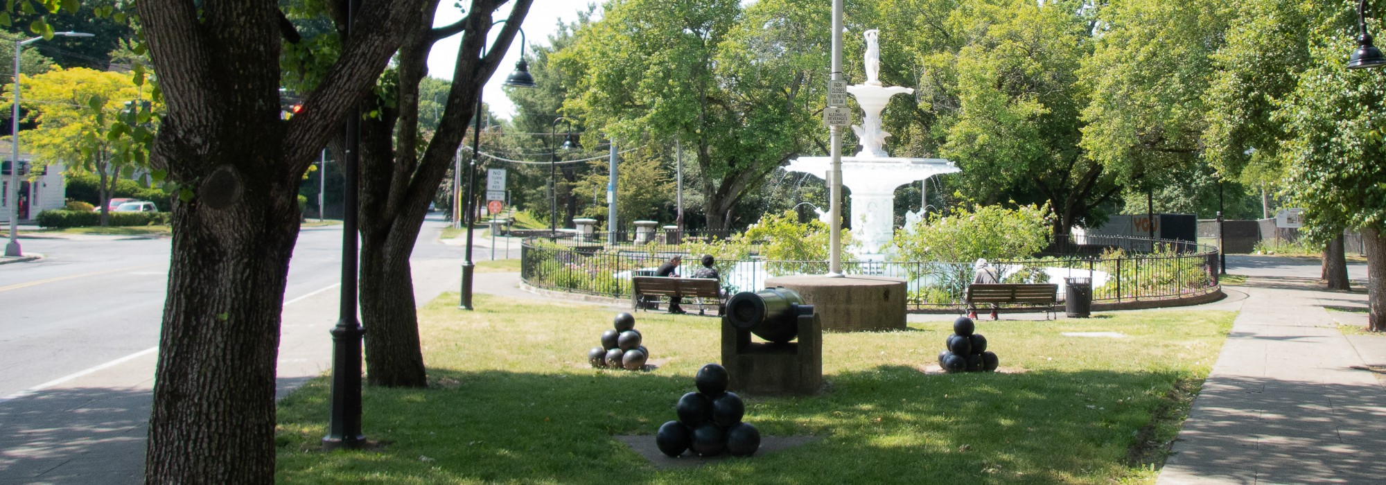 Soldiers' Memorial Fountain and Park, Poughkeepsie 