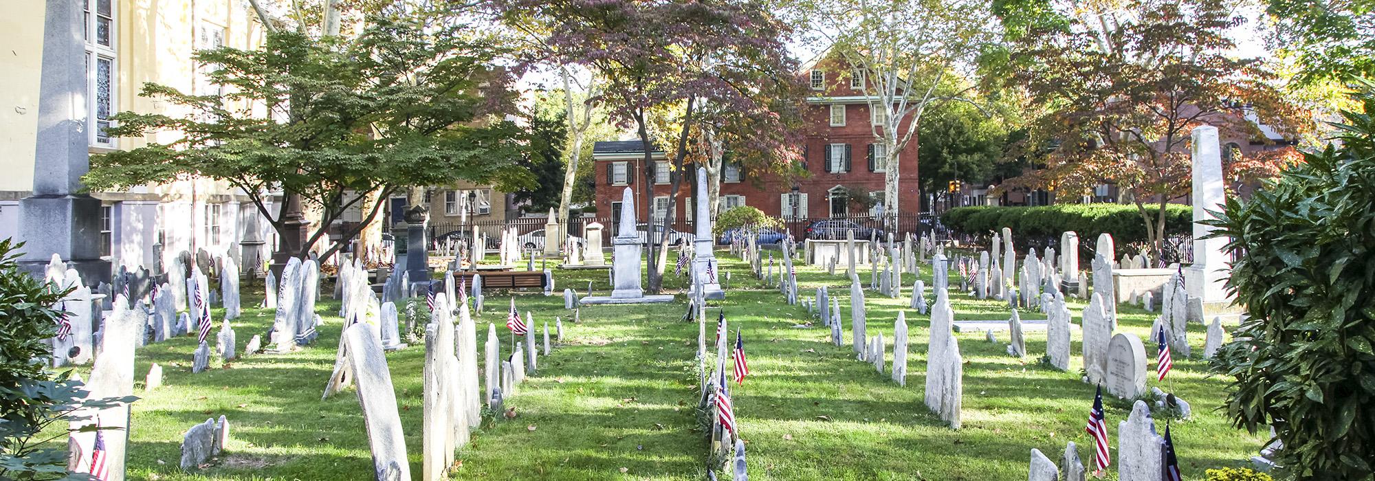 Old Pine Street Churchyard, Philadelphia