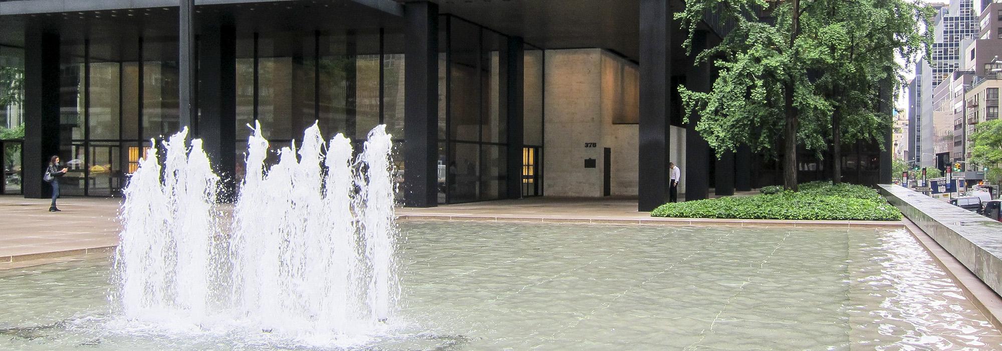 Seagram Building and Plaza, New York City