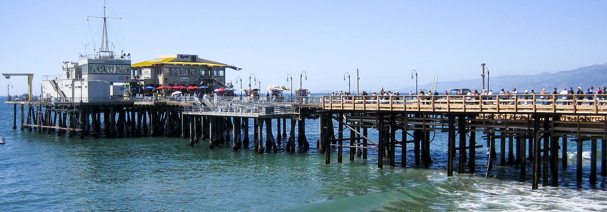 Santa Monica Pier and Carousel Park, CA