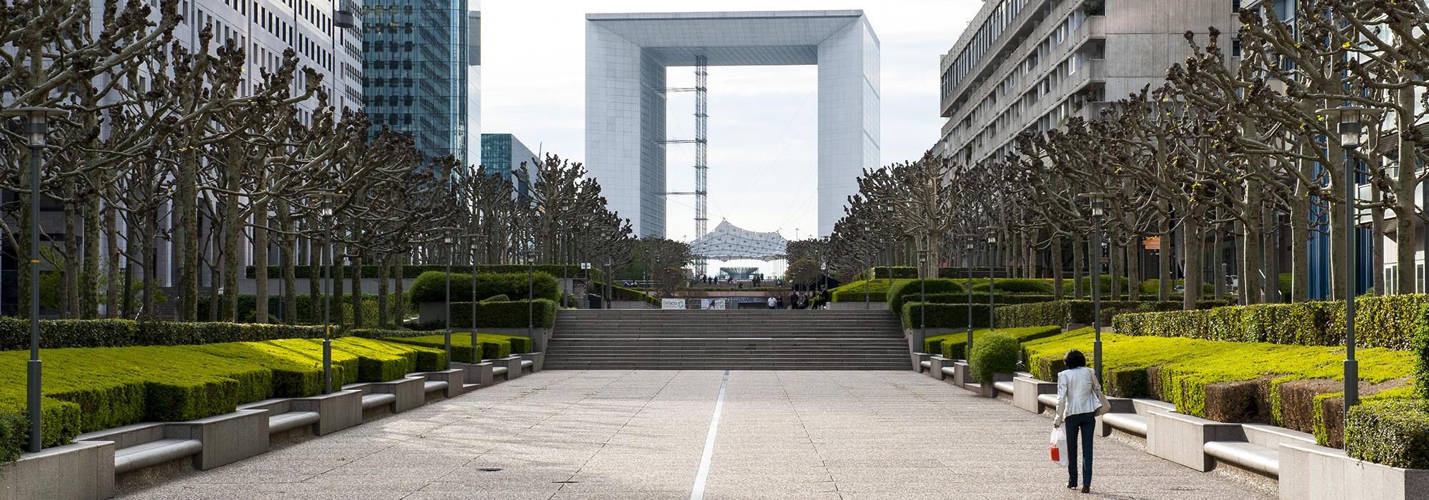 L'Esplanade du Général de Gaulle, Paris, France