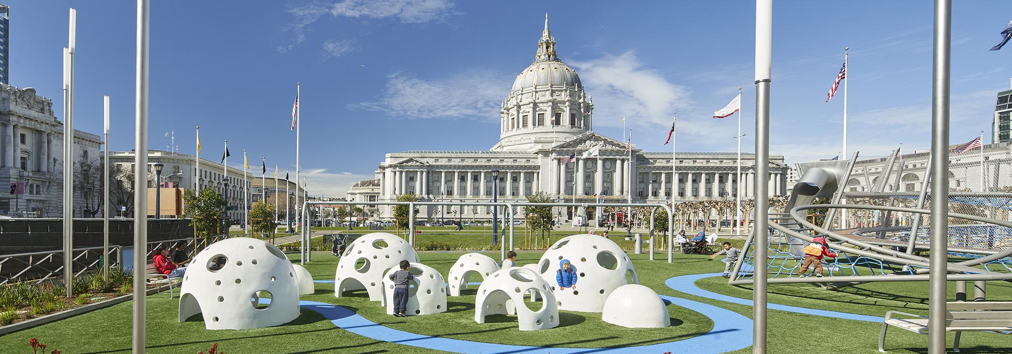 Civic Center Plaza, San Francisco, CA