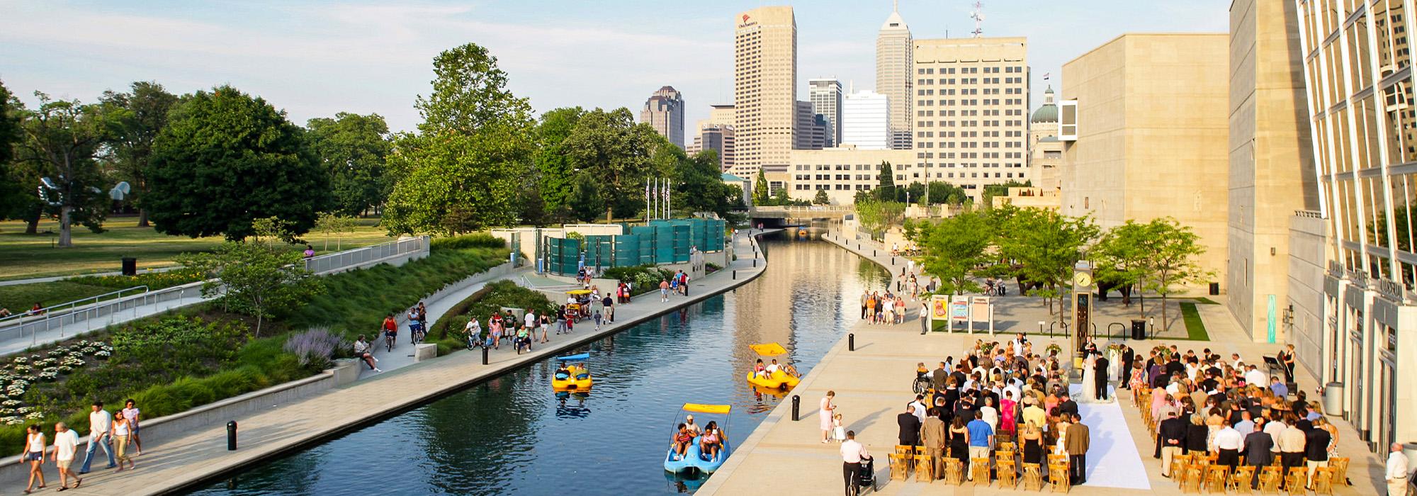 Indianapolis Canal Walk, Indianapolis, IN