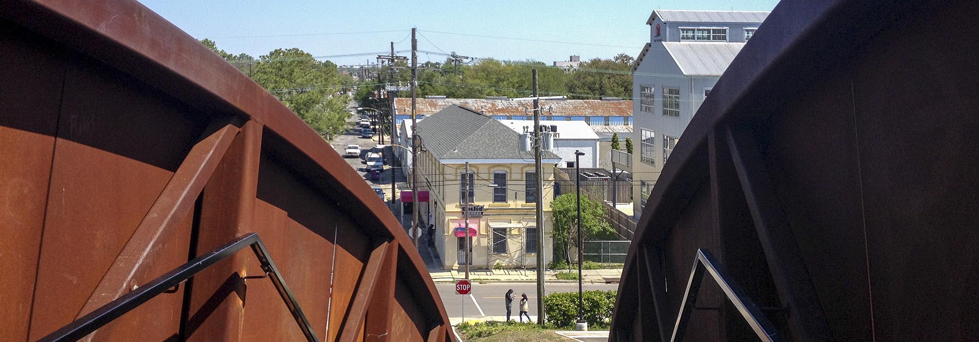 View of Bywater from Crescent Park