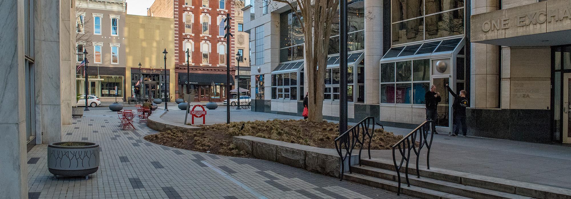 Exchange and Market Plazas, Raleigh, NC